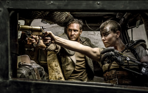 Tom And Charlize Mad Max Fury Road