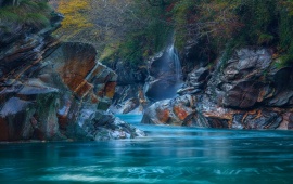 Turquoise River Water