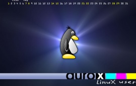 Tux penguin - 2011 May Calendar