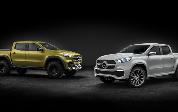 Two Mercedes-Benz X-Class 2016 (click to view)