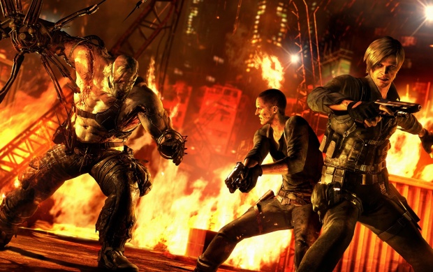 Ustanak Battle Resident Evil 6 (click to view)