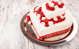 Valentine Cake Dessert