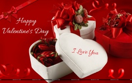 Valentine Gift Box In Heart Shape
