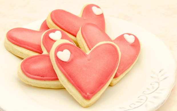 Valentines Day Sweet Heart Cookies