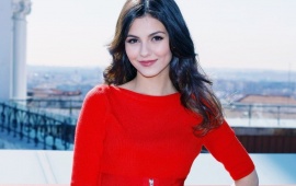 Victoria Justice On Red Top