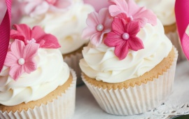 Wedding Pink Cupcakes