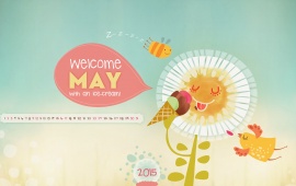 Welcome May With An Ice Cream May 2015