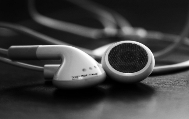 White Ipod Headphones (click to view)