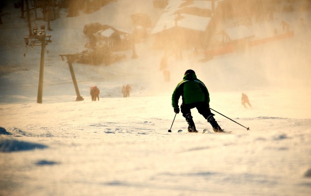 Winter Ski Man (click to view)