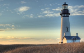 Yaquina Head Lighthouses in Newport, Oregon