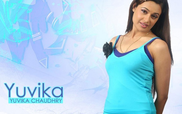Yuvika Chaudhary Blue (click to view)