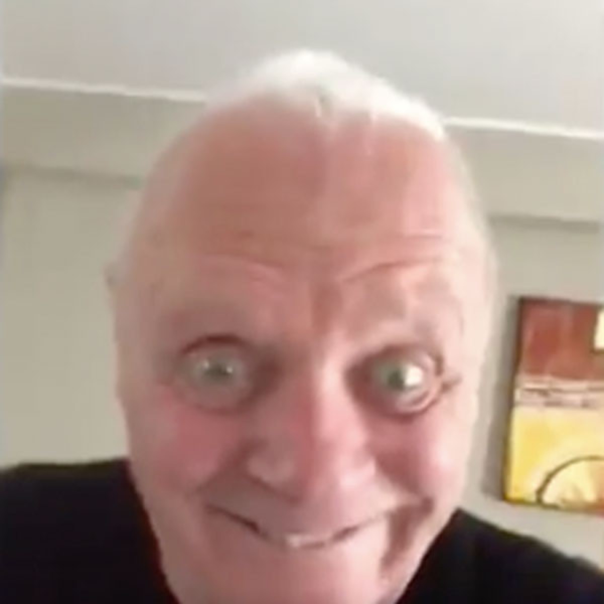 anthony Hopkins Startles Fans With Erratic Viral Video E Online