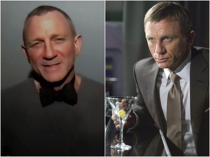 daniel Craig Celebrated James Bond Role By Drinking Martinis All Night