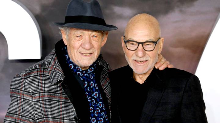 sir Ian Mckellen And Sir Patrick Stewart Have The Most Beautiful Of Friendships Ladbible
