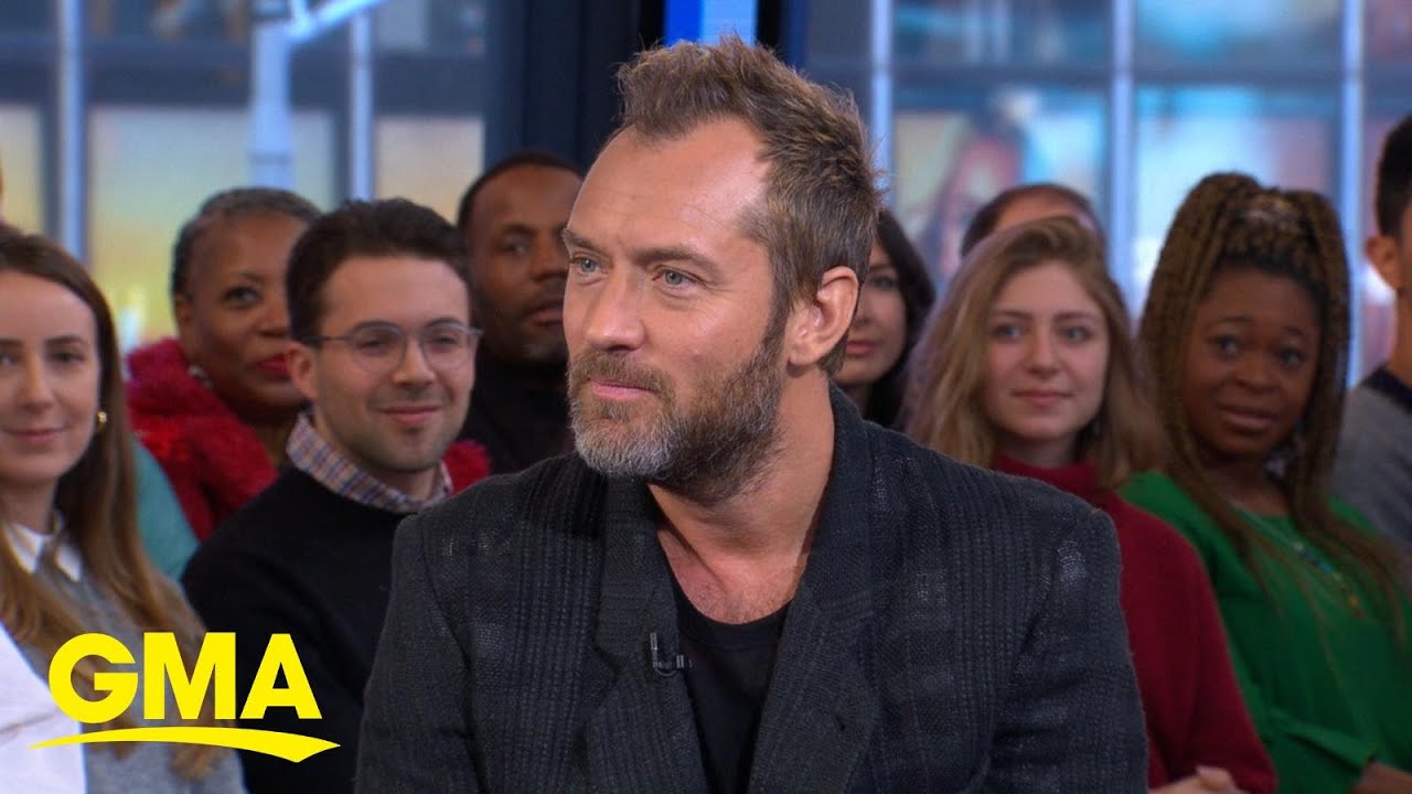 jude Law Shares How His Son Is Following In His Footsteps As An Actor L Gma  Youtube