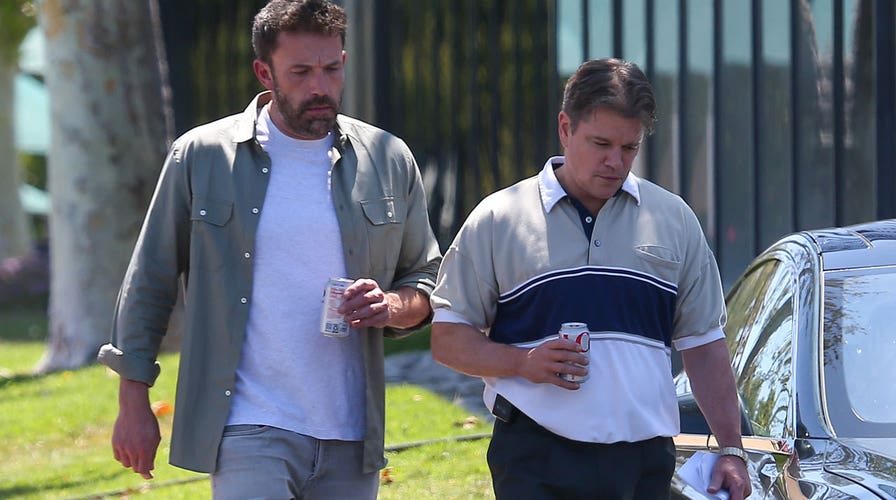 matt Damon Ben Affleck Reunite On Set Of Upcoming Nike Film Fox News
