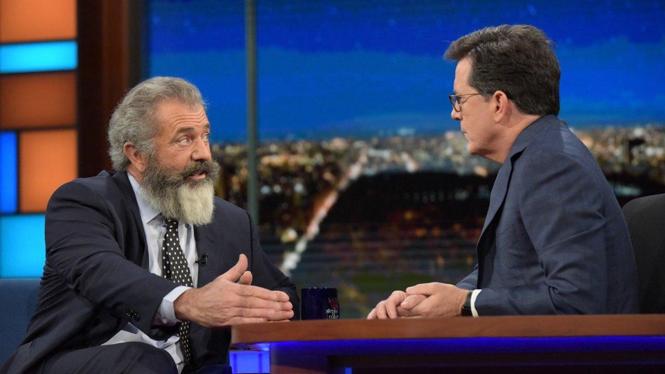 mel Gibson On Colbert Is Strikingly Lacking In Apologies The Atlantic
