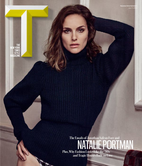 the Emails Of Natalie Portman And Jonathan Safran Foer The New York Times