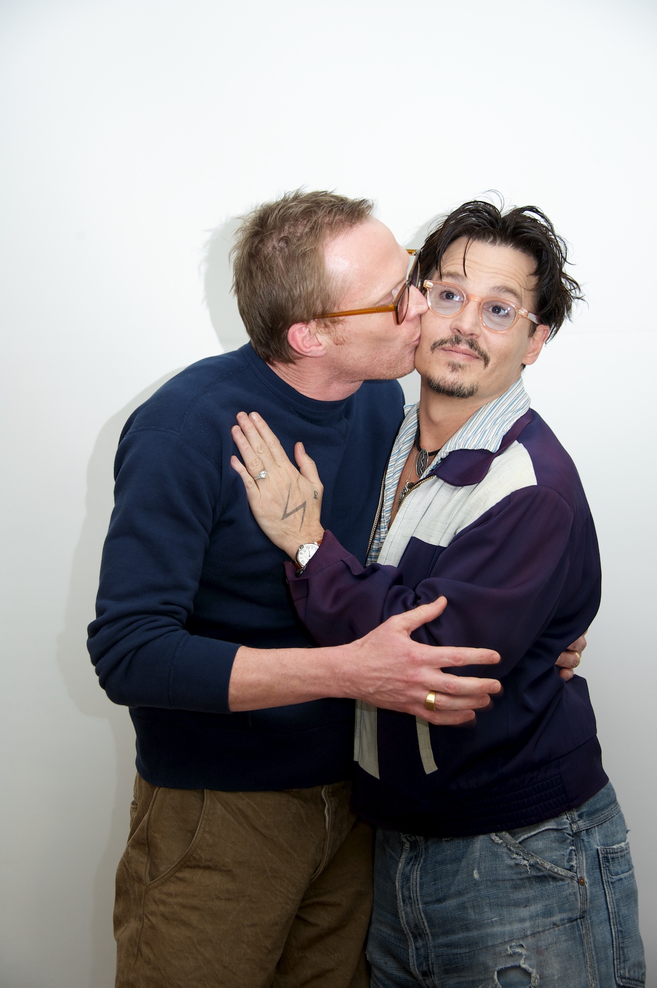 johnny Depp On Mcu Star Paul Bettany In Mortdecai The Only Person Who Could Play Jock
