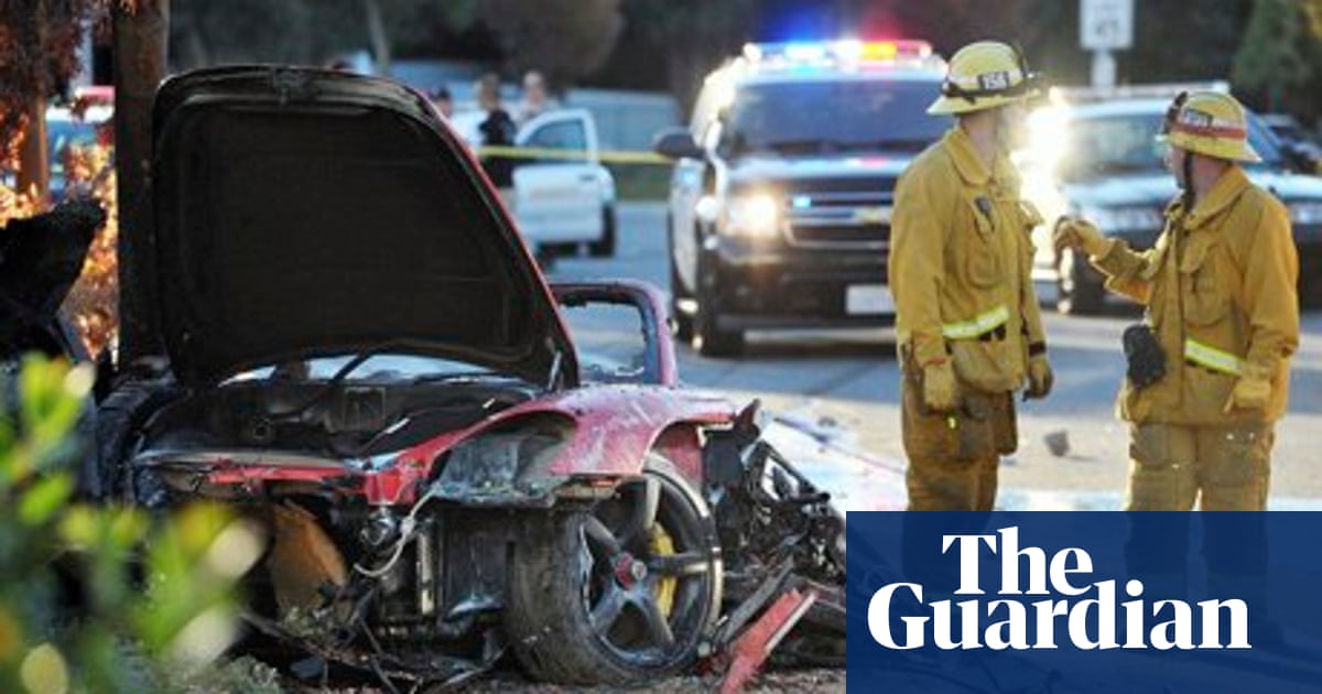 paul Walker Died After Crashing At Over 100mph Coroners Report Reveals Paul Walker The Guardian