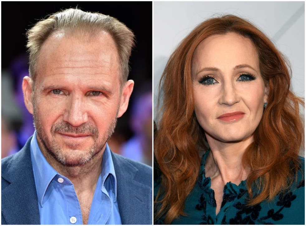 ralph Fiennes Says He Doesnt Understand The Vitriol Directed At Jk Rowling The Independent
