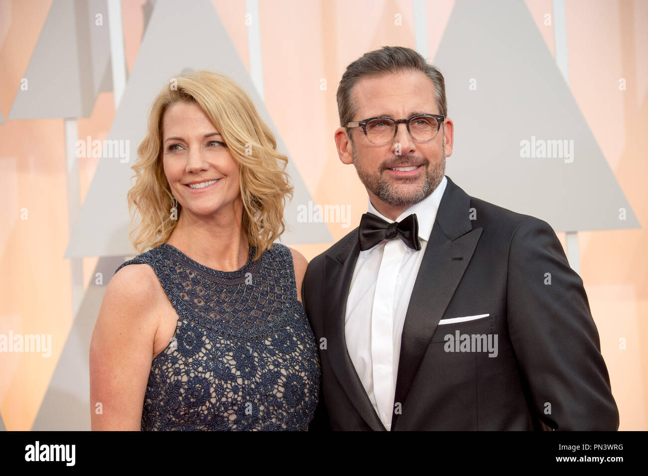 actor Steve Carell Wife Nancy Hires Stock Photography And Images Alamy