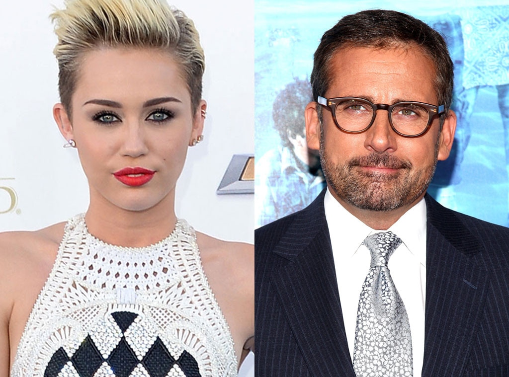 why Miley Cyrus Thinks Steve Carell Doesnt Like Her E Online