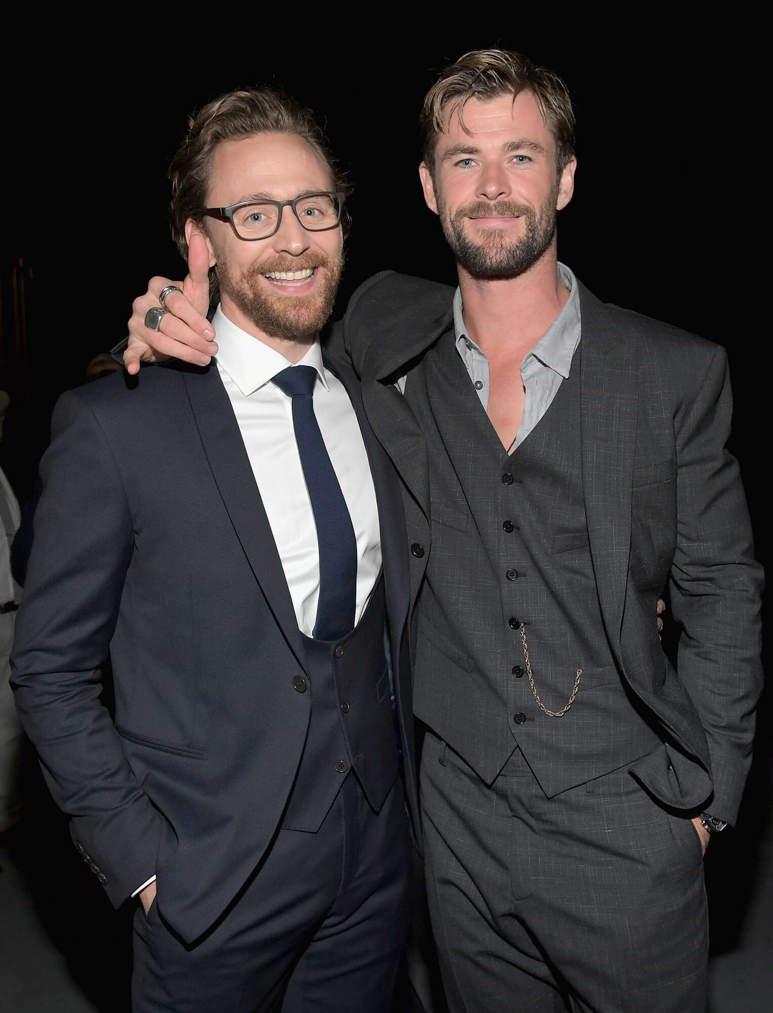 chris Hemsworth And Tom Hiddlestons Friendship Timeline Peoplecom