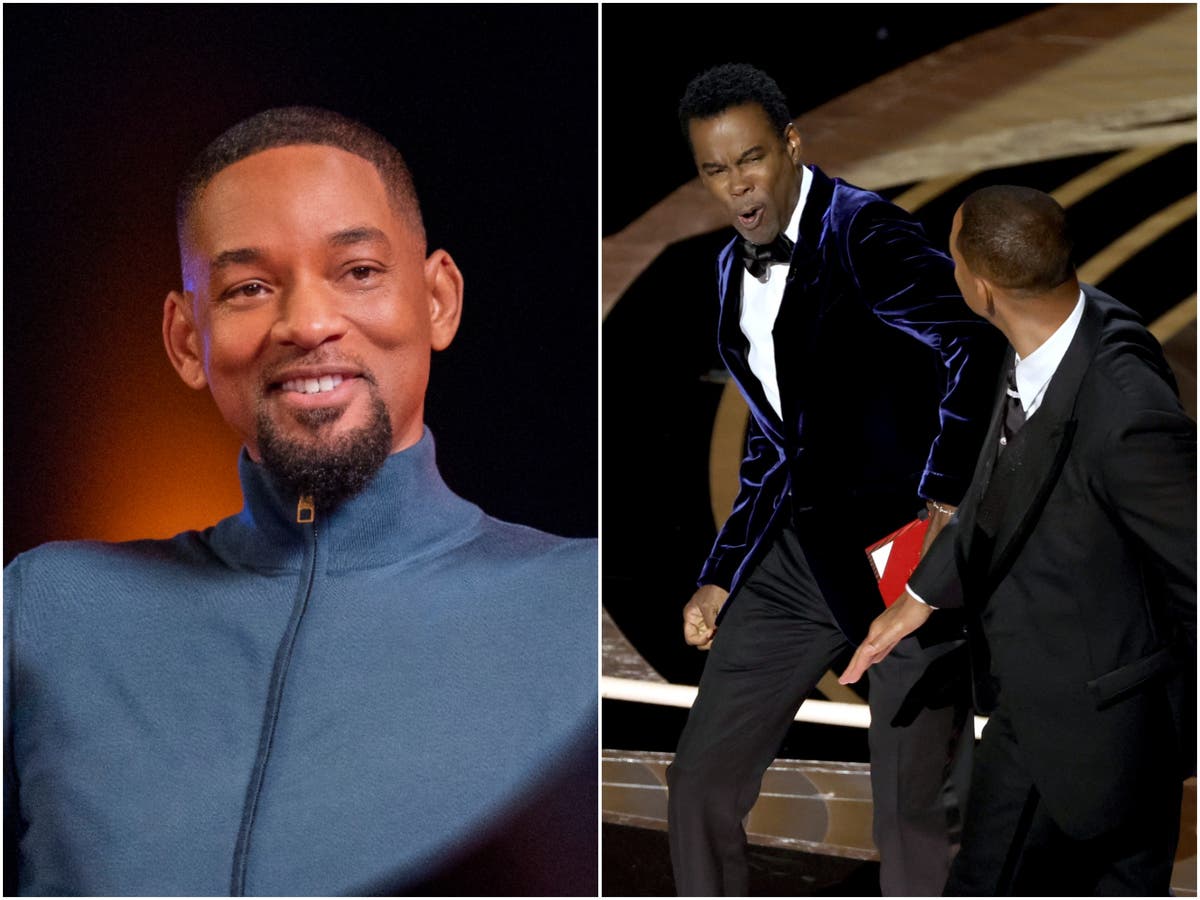 will Smith Posts Apology Video For Chris Rock Oscars Slap The Independent