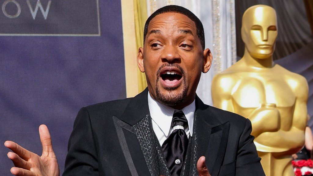 will Smith Says He Has Reached Out To Chris Rock About Oscars Slap Bbc News