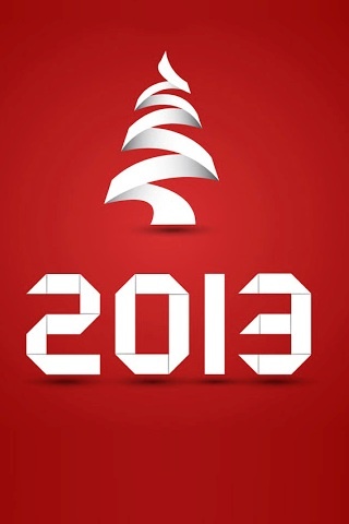2013 Red Background