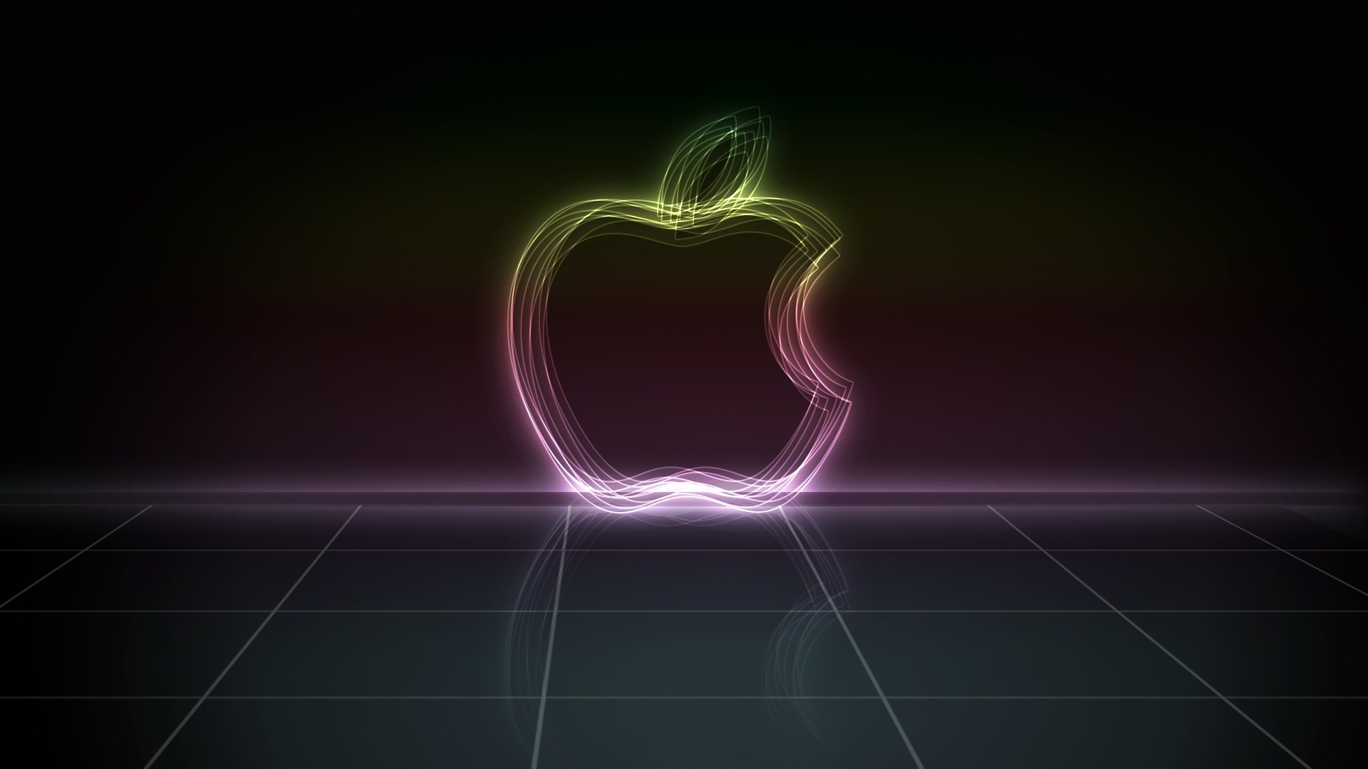 3D Apple Abstraction