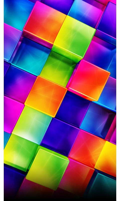 3D Colorful Geometric
