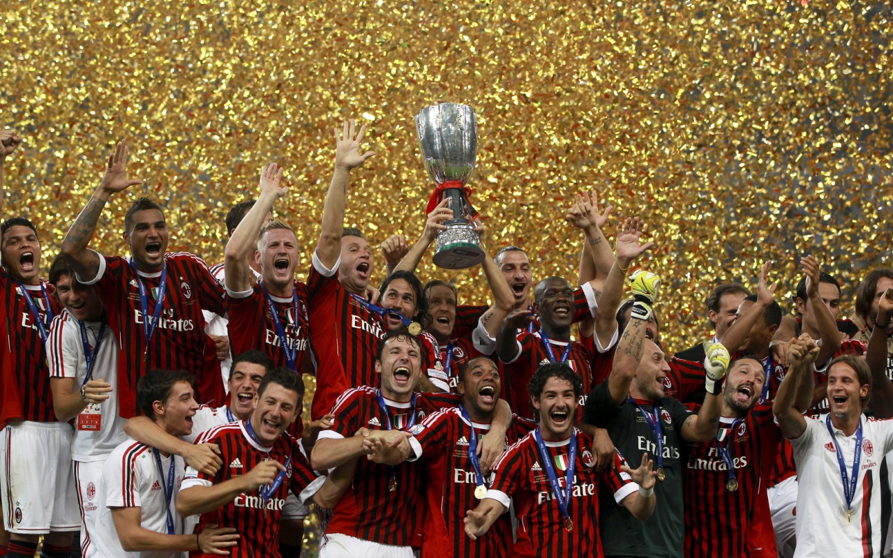 AC Milan Win Super Coppa Italia