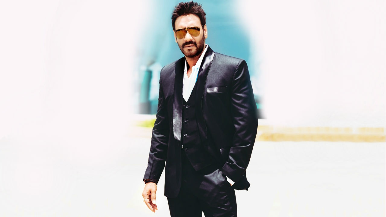 Ajay Devgn In Black Suit