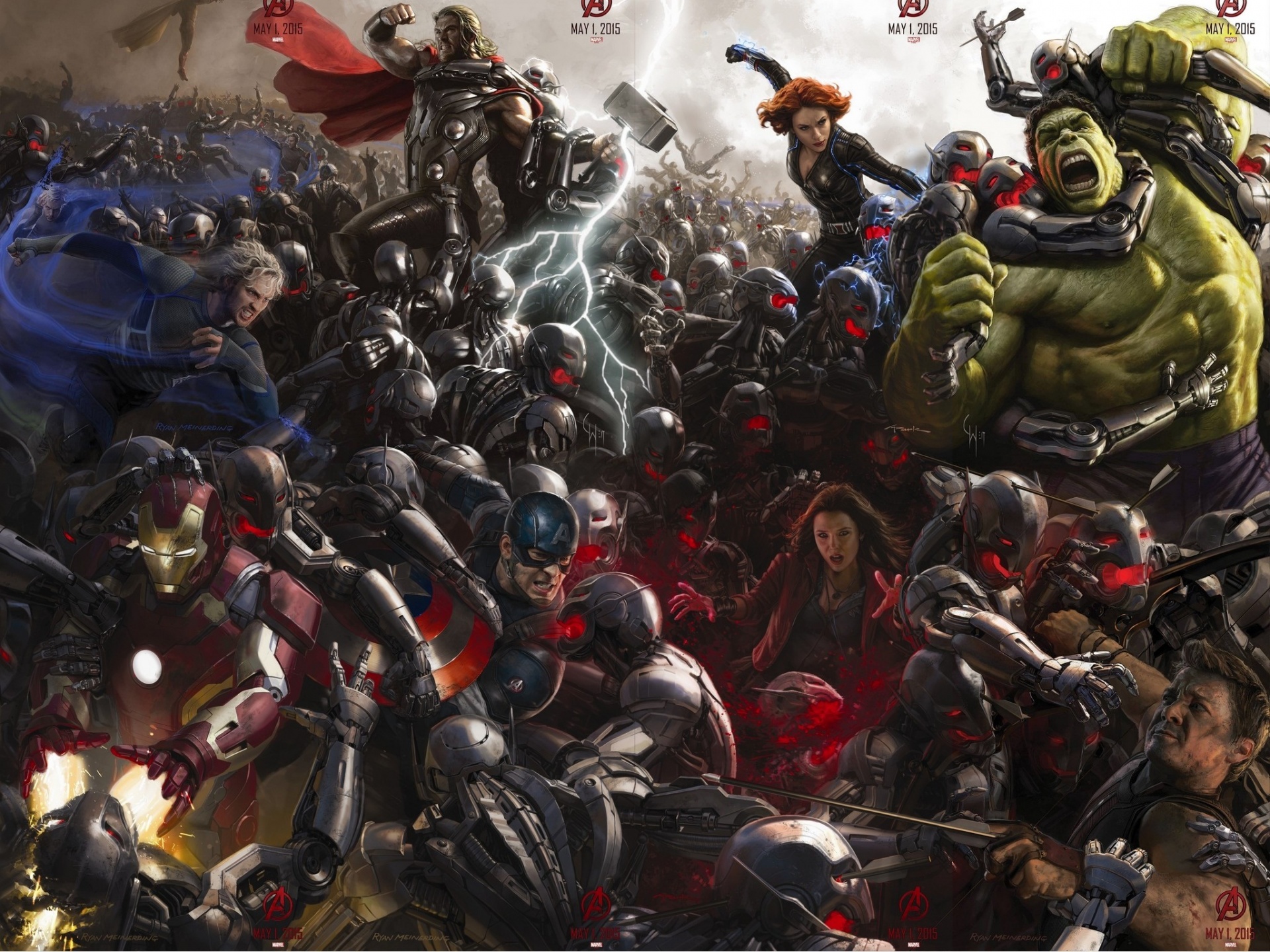 Avengers: Age Of Ultron 2015 Poster