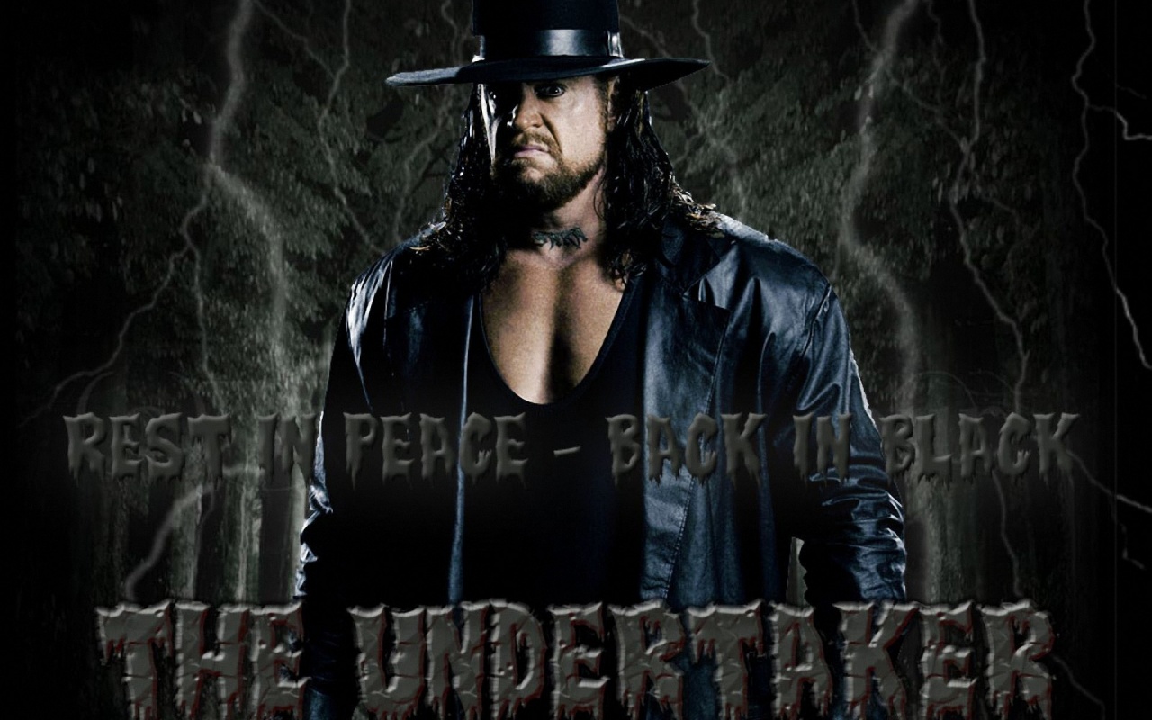 Back In Black The Undertaker