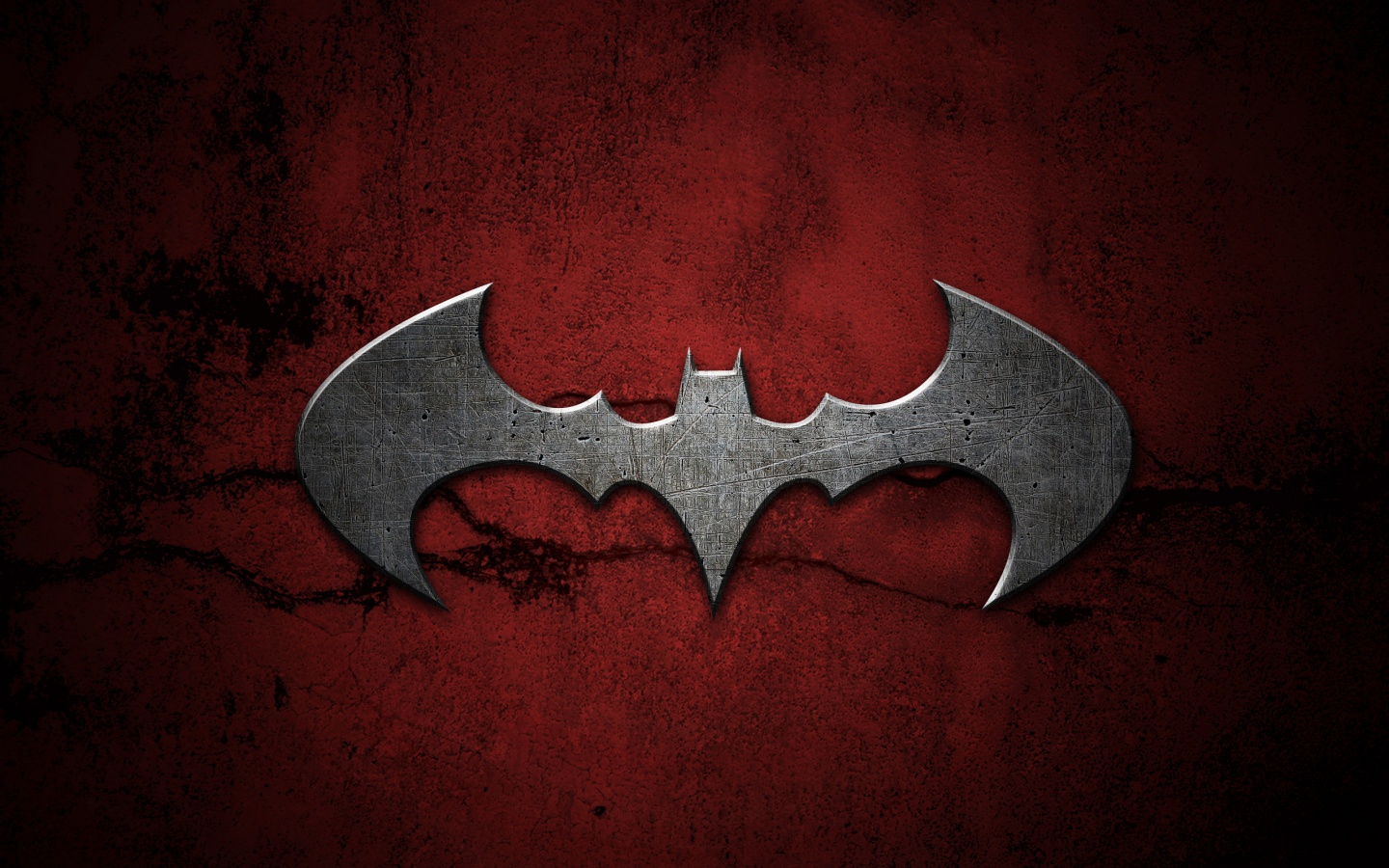 Batman Logo In Red