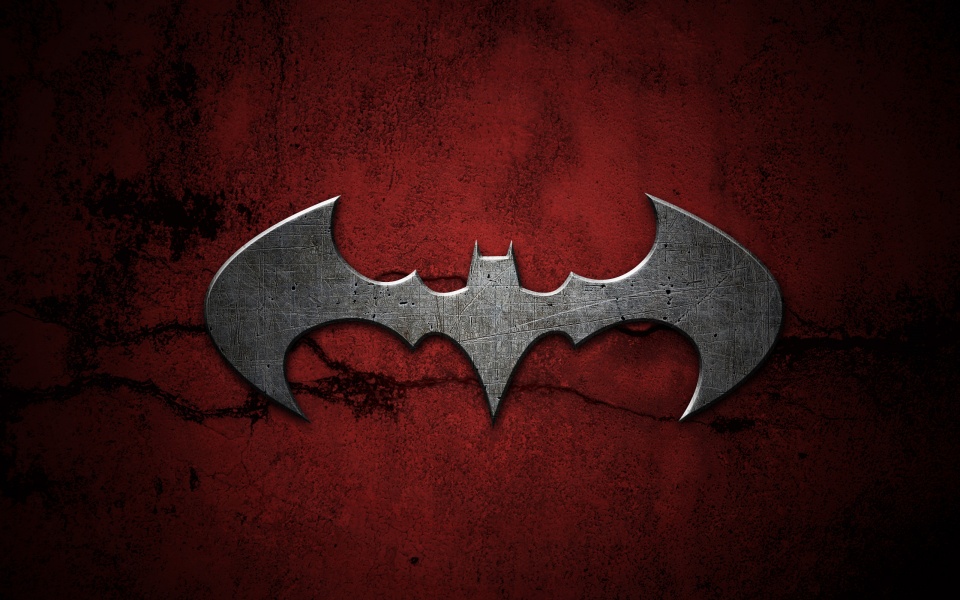 Batman Logo In Red