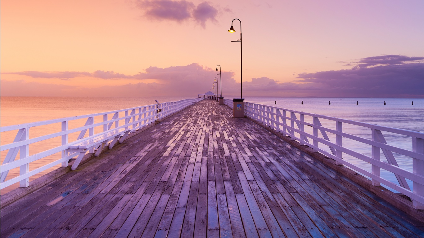 Boardwalk at Sunset
