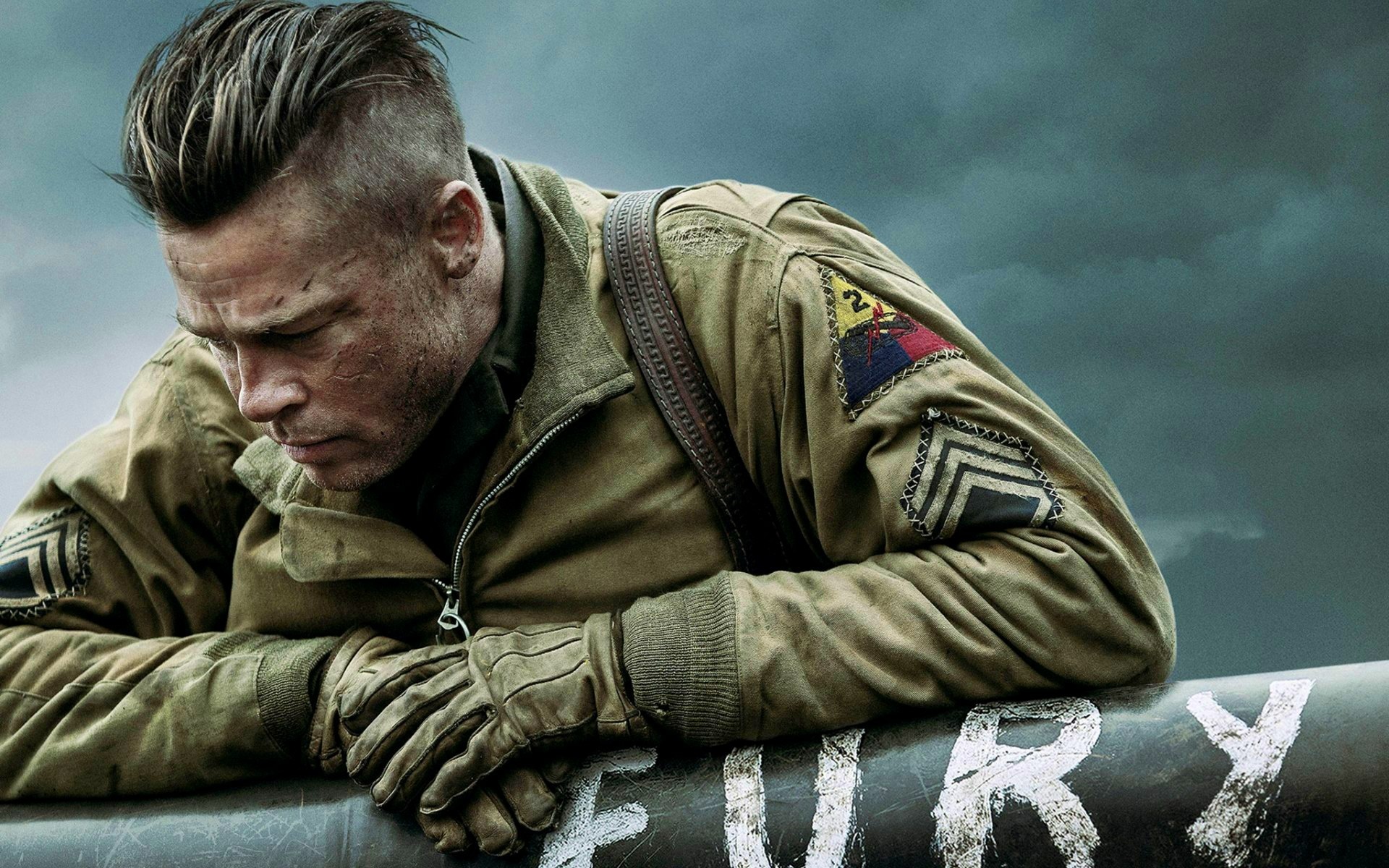 Brad Pitt In Fury 2014