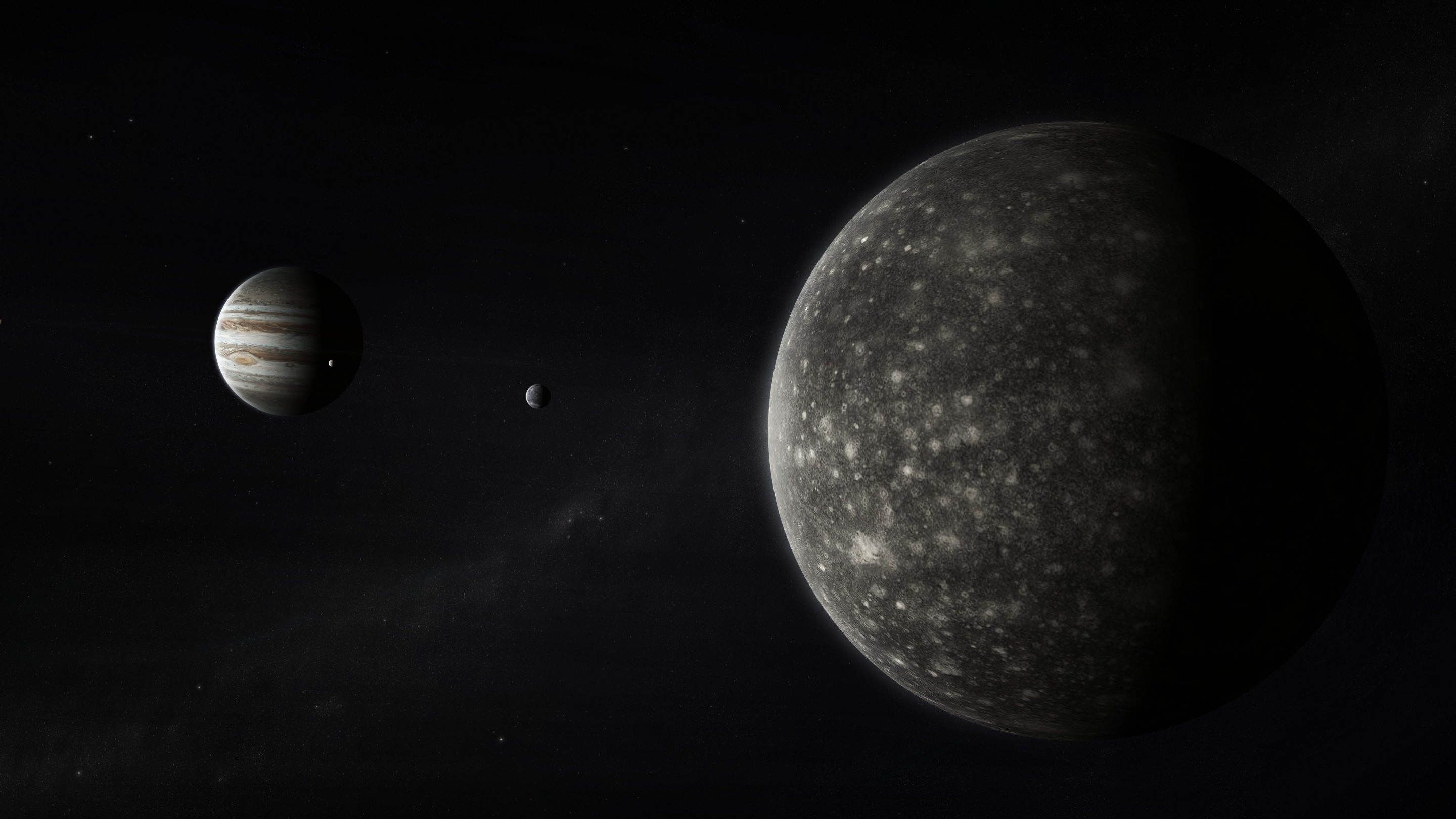 Callisto The Milky Way