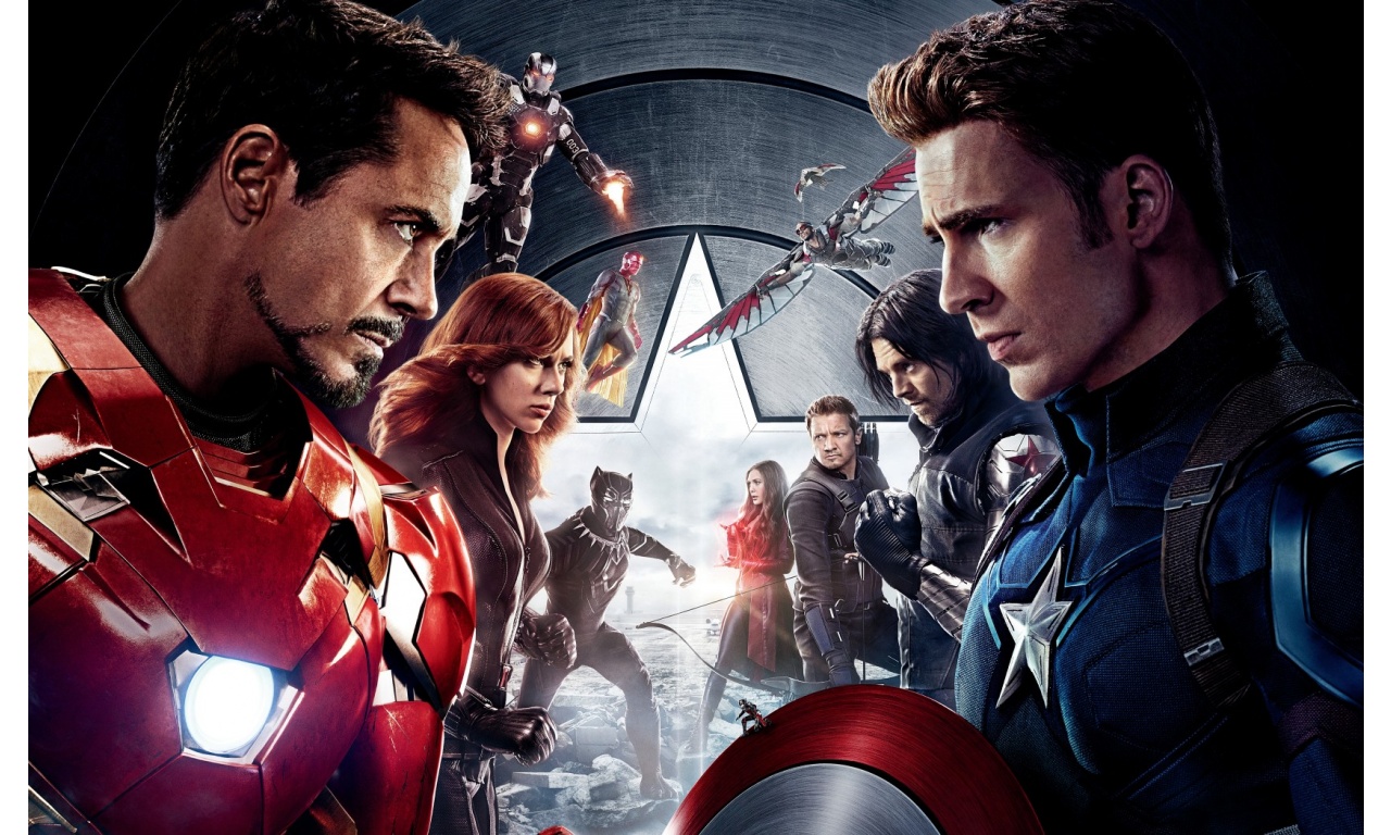 Captain America Civil War Superhero Team