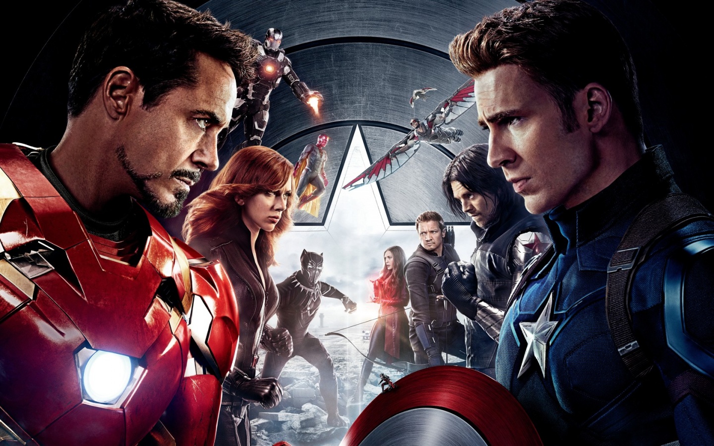Captain America Civil War Superhero Team