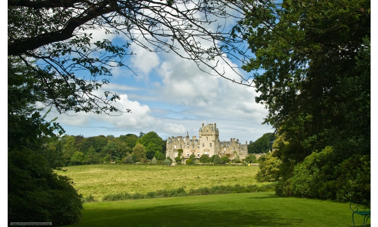 Castle Viewed From the Forest
