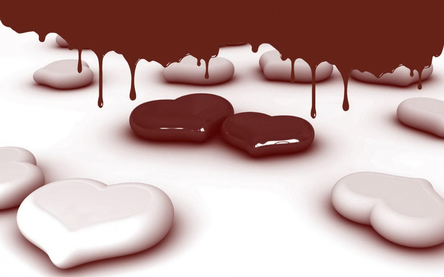 Chocolate Heart Couple