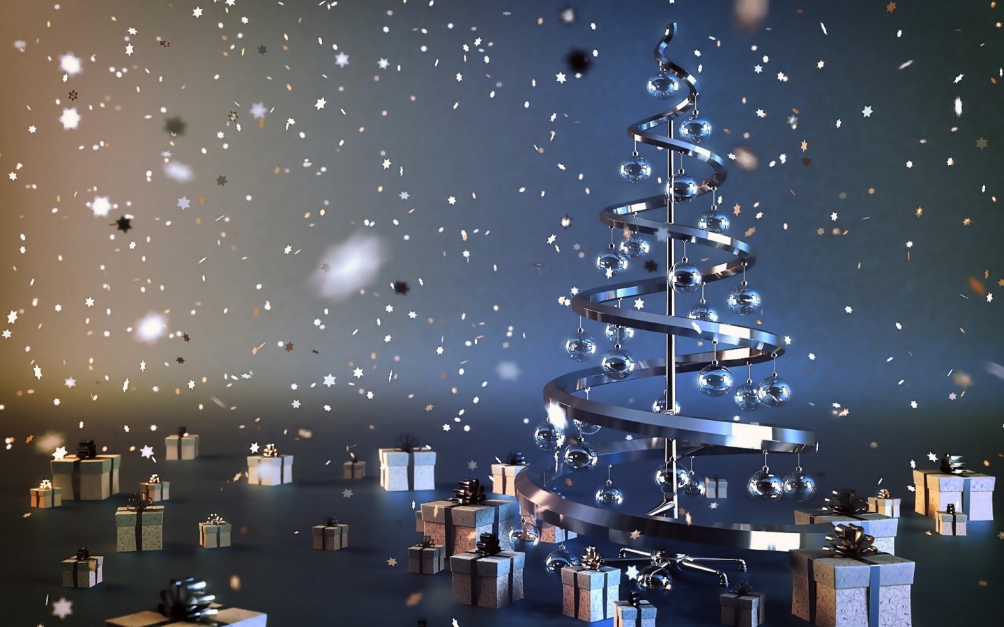 Christmas Tree And Gift