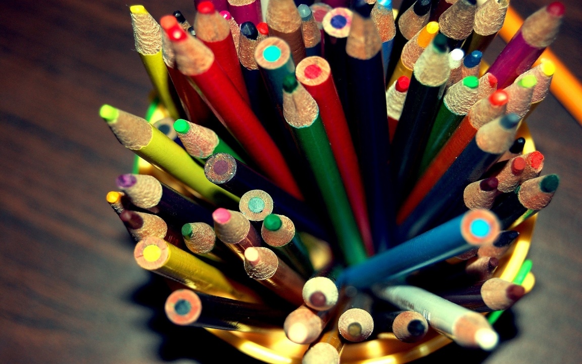 Colorful Tails Pencil Box