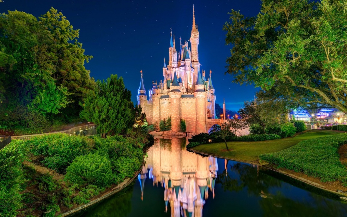Disneyland Cinderellas Castle Orlando