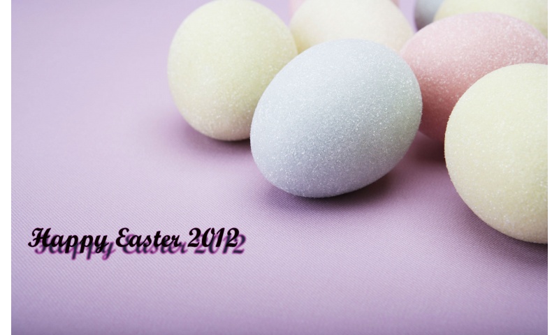 Easter Eggs Composition